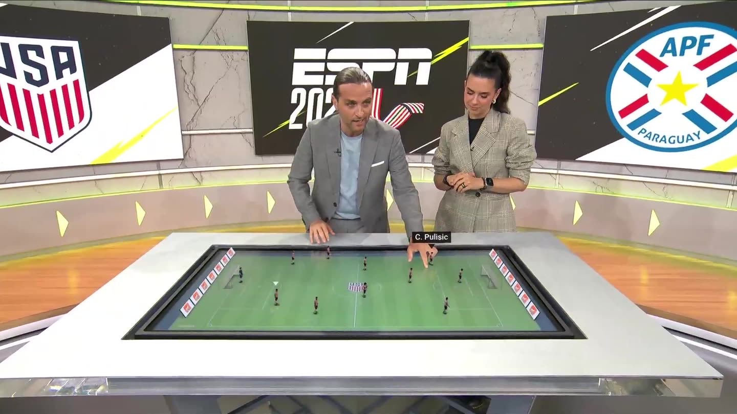 Sandbox AR pitch — Pulisic tactical movement